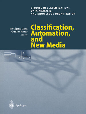 cover image of Classification, Automation, and New Media